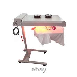6 Color 6 Station Screen Printing Machine Micro Registration with IR Flash Dryer