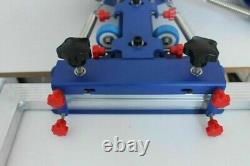 6 Color Screen Printing Machine Micro-Registration Screen Press Double Rotary