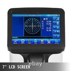 7'' Touch Screen Optical Digital Auto Lensmeter Lensometer PD UV + Printer