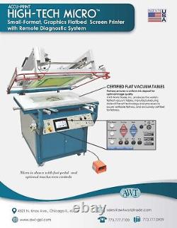 Accu-Print High Tech Micro, Automated Silk Screening Machine