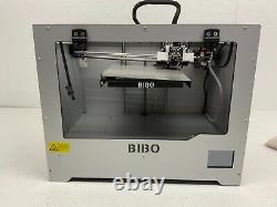BIBO 3D Printer Dual Extruder Sturdy Frame WiFi Touch Screen Cut Printing Time