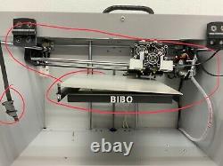 BIBO 3D Printer Dual Extruder Sturdy Frame WiFi Touch Screen Cut Printing Time