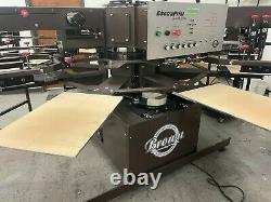 Brown ElectraPrint Automatic Textile Printer -Screen Printing- (1 years old)