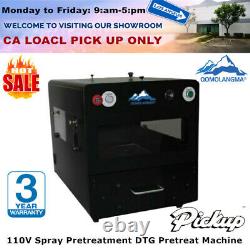CA Pickup 110V Spray Pretreatment DTG Pretreat Machine Direct to Garment Printer