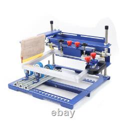 Curved Screen Printer Blue Printing Bottle Heat Conical Printing Machine 170mm