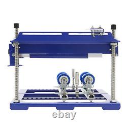 Curved Screen Printing Machine Bottle Cylinder Press Printer 170 mm Diameter