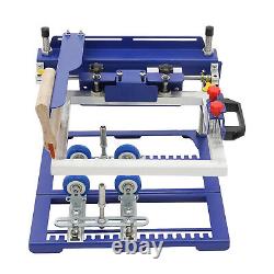 Curved Screen Printing Machine Manual Cylinder Press Printer Kit 170mm Diameter