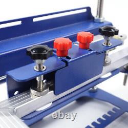 Curved Screen Printing Machine Manual Press Printer Kit 170mm Diameter Push-pull