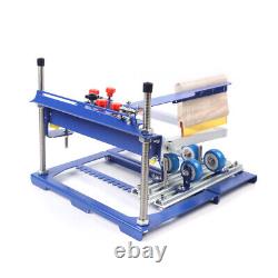 Curved Screen Printing Machine Manual Screen Cylinder Press Printer 170mm Dia