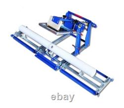 Curved Screen Printing Press Machine Dia. 180mm Rigid Round Tubes SPE-BGQMH180