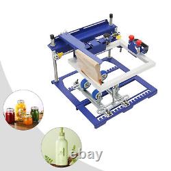 Curved Surface Bottle Screen Printing Machine For Cylindrical & Conical Products