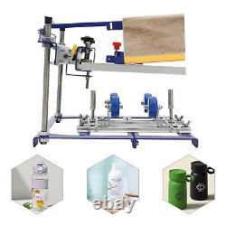 Curved Surface Bottle Screen Printing Machine For Cylindrical & Conical Products