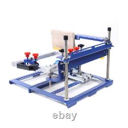 Curved Surface Bottle Screen Printing Machine For Cylindrical & Conical Products