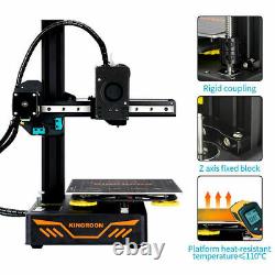 DIY 3D Printer Kit KP3S High Precision 2.4'' LCD Screen 180180180mm 1.75mm PLA
