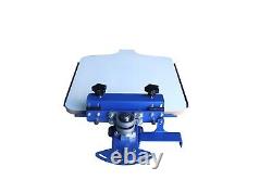 Desktop 1 Color Screen Printing Machine Press Printer with Rotary Screen Holder