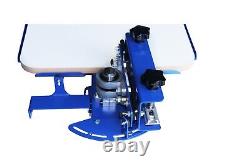 Desktop 1 Color Screen Printing Machine Press Printer with Rotary Screen Holder