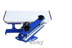 Desktop 1 Color Screen Printing Machine Press Printer with Rotary Screen Holder