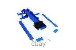 Desktop 1 Color Screen Printing Machine Press Printer with Rotary Screen Holder