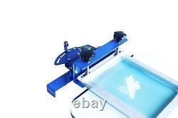 Desktop 1 Color Screen Printing Machine Press Printer with Rotary Screen Holder