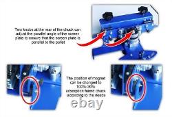 Desktop 1 Color Screen Printing Machine Press Printer with Rotary Screen Holder