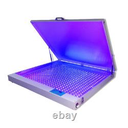 Desktop 41.3x 49.2 240W LED UV Exposure Unit Screen Printing Exposure Machine