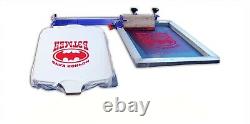 Desktop One Color Two Directions T-Shirt Screen Printing Machine Screen Press