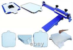 Desktop One Color Two Directions T-Shirt Screen Printing Machine Screen Press
