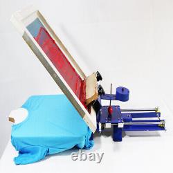 Desktop Slide-in 1 Color 1 Station Screen Printing Press Machine for Shirt DIY