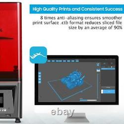 ELEGOO MARS 2 PRO UV Photocuring LCD Resin 3D Printer with 6 LCD Screen+Resin