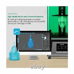 ELEGOO Mars UV Photocuring LCD 3D Printer 3.5'' Smart Touch Color Screen Black