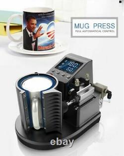 Easy Heat Press Mug Printing Machine 2D Digital pneumatic Thermal Pneumatic