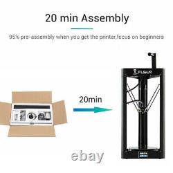FLSUN QQ-S PRO 3D Printer 255x360mm Large Size Touch Screen Auto-leveling System