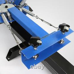 Full 4 Color 2 Station Silk Screen Printing Machine Press Flash Dryer Equipment