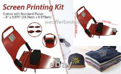 Hat Champ Screen Printing Multi Color Press Machine with Standard Platen Fast