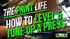 How To Level And Tune Up A 6 Color Screen Printing Press The Print Life
