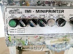 Innovative Machine IMI Miniprinter Model 100 Screen Printer, Works Well