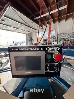 M&R Diamondback E screen printing machine 2020 model works exc
