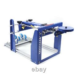 Manual Ball Pen Cup Bottle Curve Screen Print Cylinder Screen Printing Machine