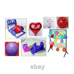 Manual Balloon Screen Printing Machine Kit Birthday Carnival Party Decoration