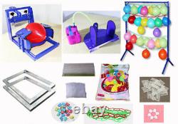 Manual Balloon Screen Printing Machine Kit for Balloon DIY