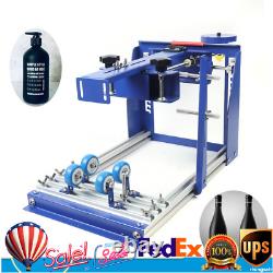 Manual Curved Screen Printing Machine Cylinder Conical Press Printer Kit 170mm