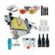 Manual Cylinder Screen Printing Machine+6 Squeegee For Pen / Cup / Mug / Bottle