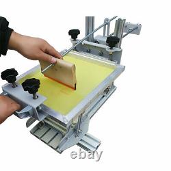 Manual Cylinder Screen Printing Machine Surface Curve Press for Pen/Cup/Bottle