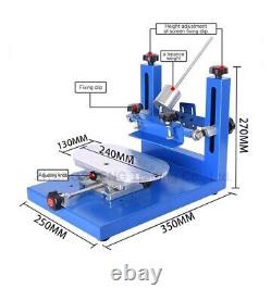 Manual Screen Printing Machine Precision Flat Screen Printing Machine 130240mm