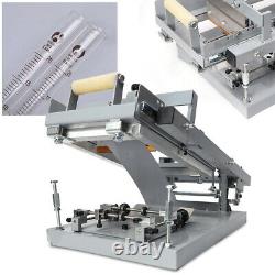 Manual Screen Printing Machine Round Bottle Printer Screen Curve press for Pen
