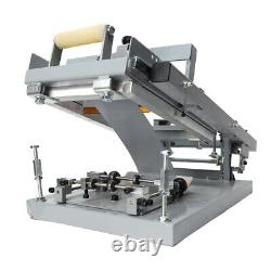 Manual Screen Printing Machine Round Bottle Printer Screen Curve press for Pen