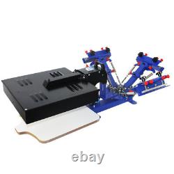 Micro-adjust 3 Color Screen Printing Machine with Flash Dryer Combine Press Tool