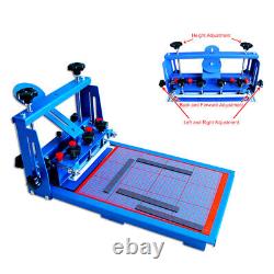 Micro-adjust Screen Printing Machine with Precision Press Head 1 Color Printer