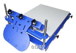 Micro-adjustable 1 Color Screen Printing Machine Press with 20x 24 Pallet