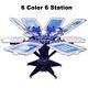 Micro-registration 6 Color 6 Station Screen Printing Machine 360 Degree Rotary